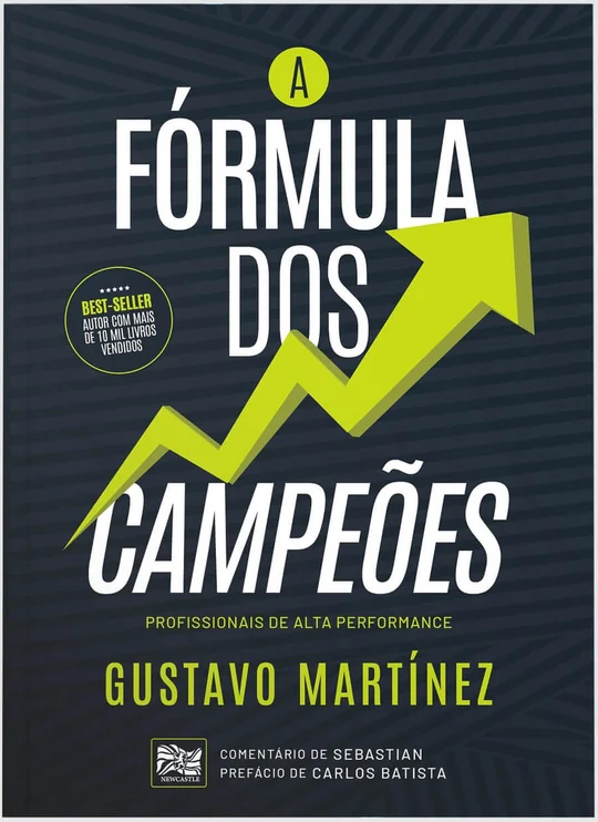 Capa do livro A Fórmula dos Campeões